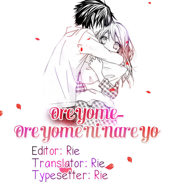 Ore Yome. - Ore No Yome Ni Nare Yo - Trang 2