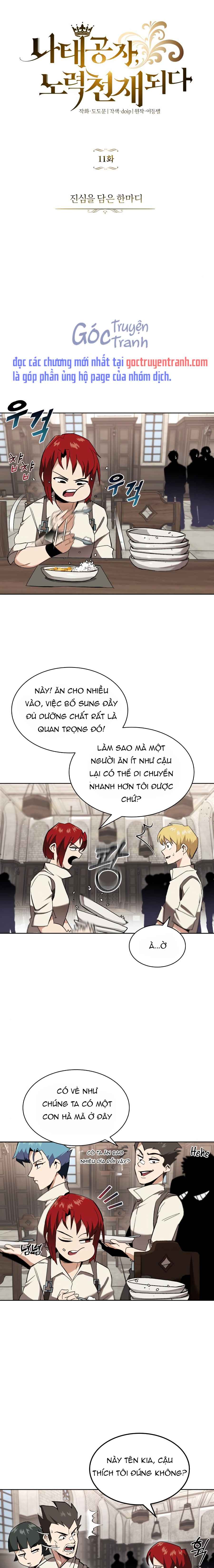 Quý Tộc Lười Biếng Trở Thành Thiên Tài - Chap 11