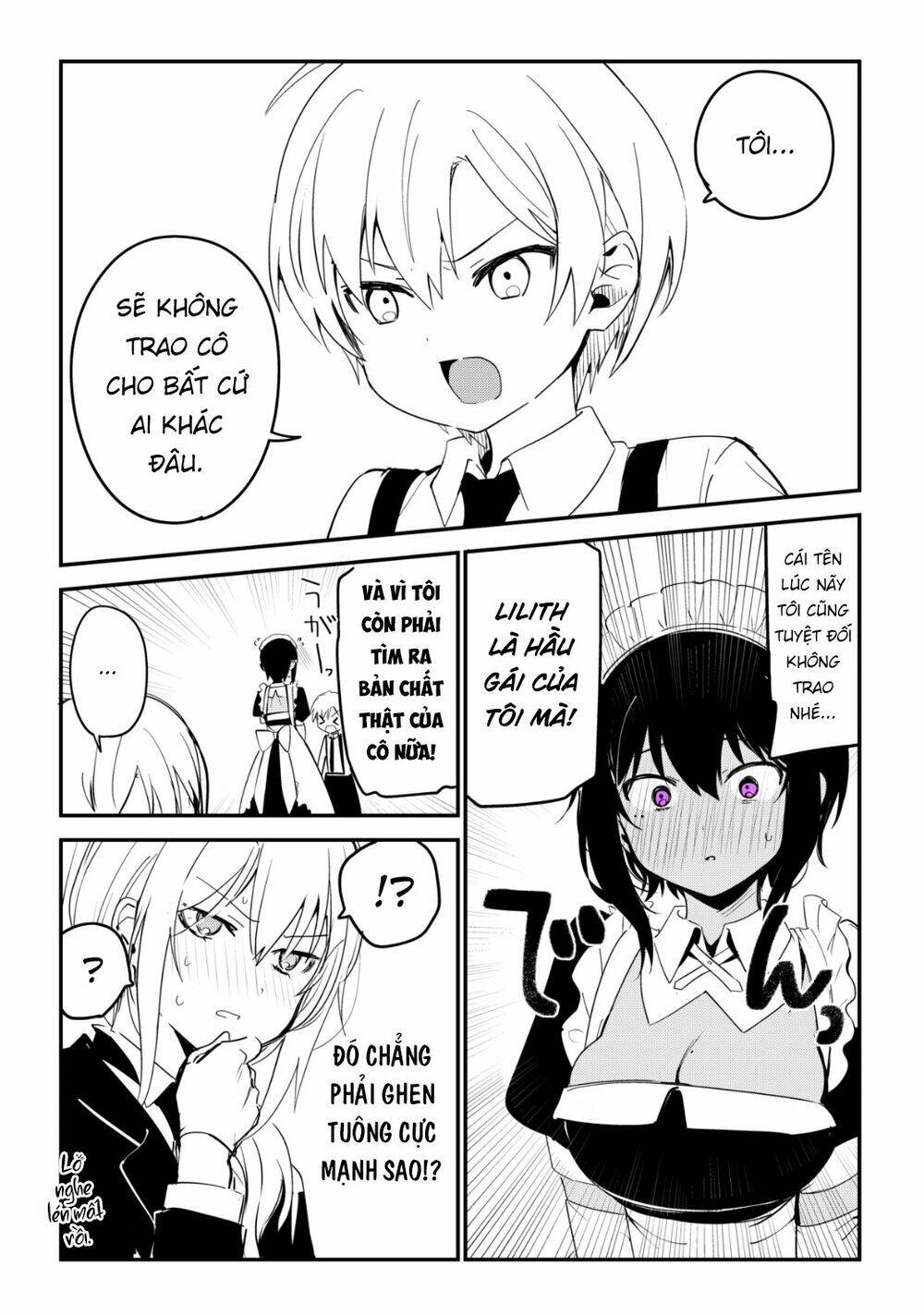 Saikin Yatotta Meido Ga Ayashii - Trang 3