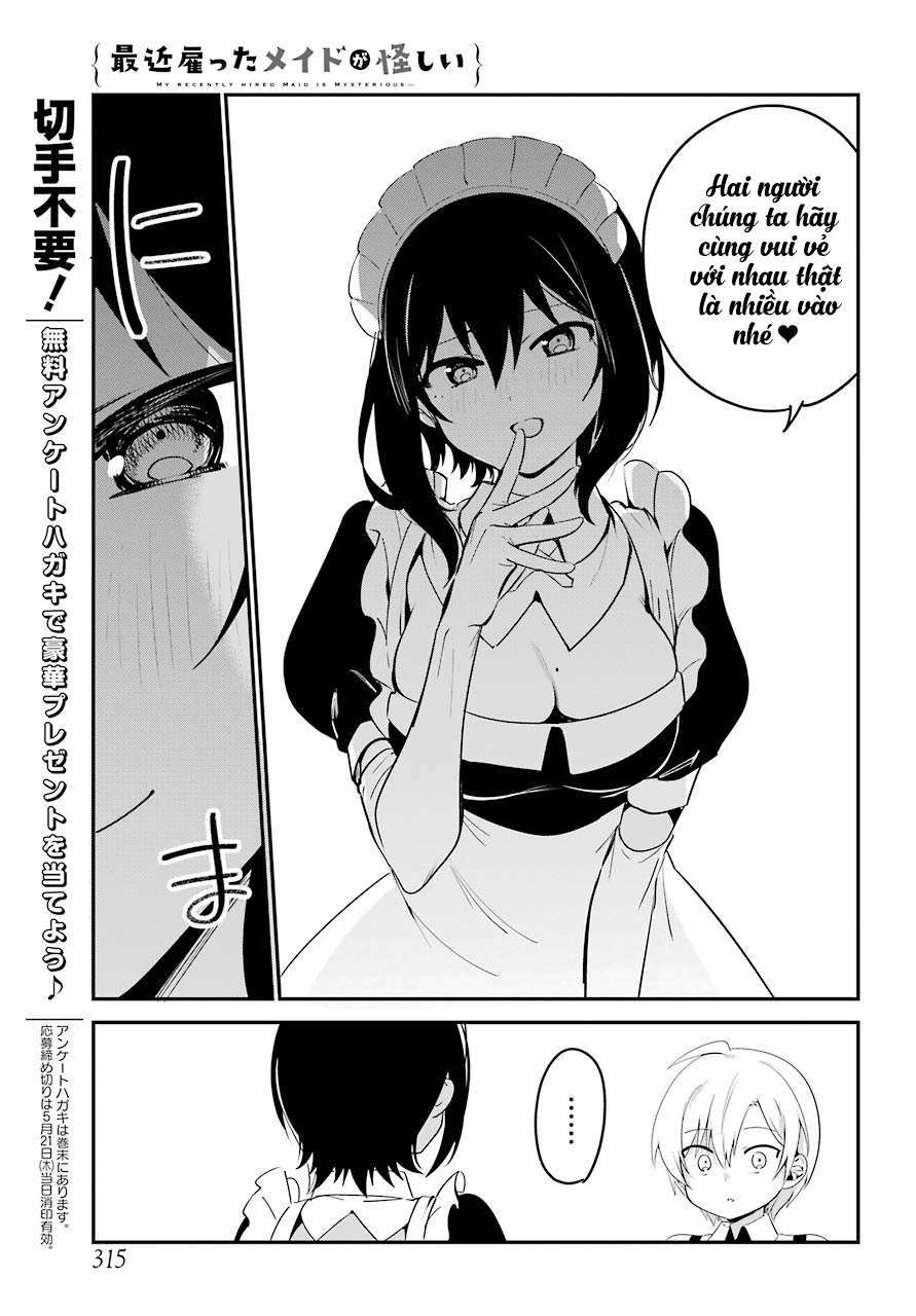 Saikin Yatotta Meido Ga Ayashii - Trang 13