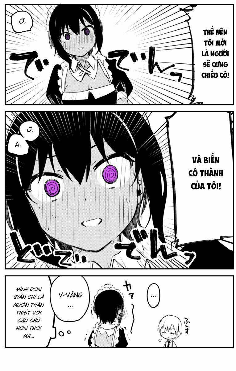 Saikin Yatotta Meido Ga Ayashii - Trang 3