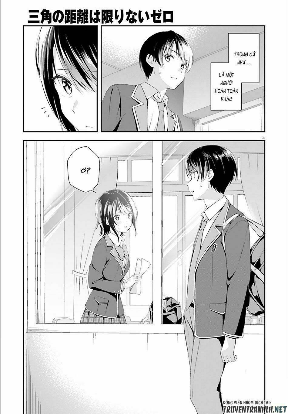 Sankaku No Kyori Wa Kagirinai Zero - Trang 4