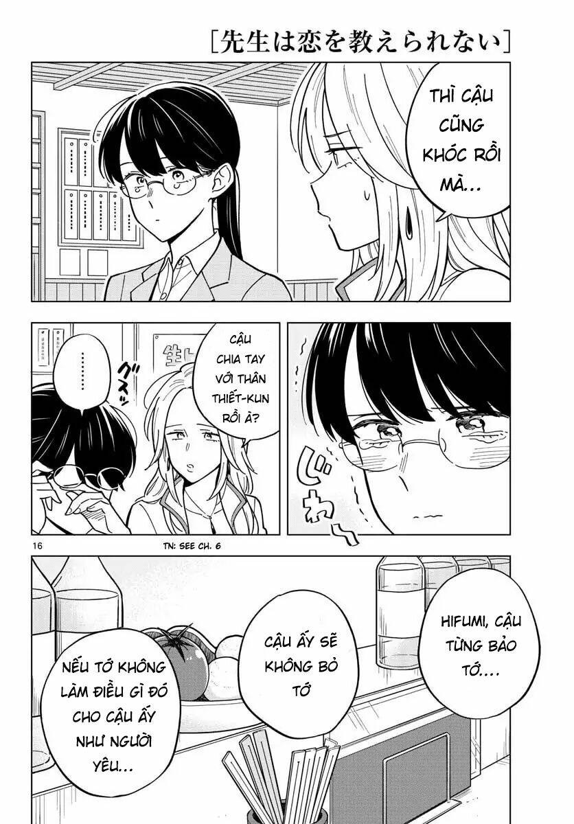 SENSEI WA KOI O OSHIE RARENAI - Trang 18