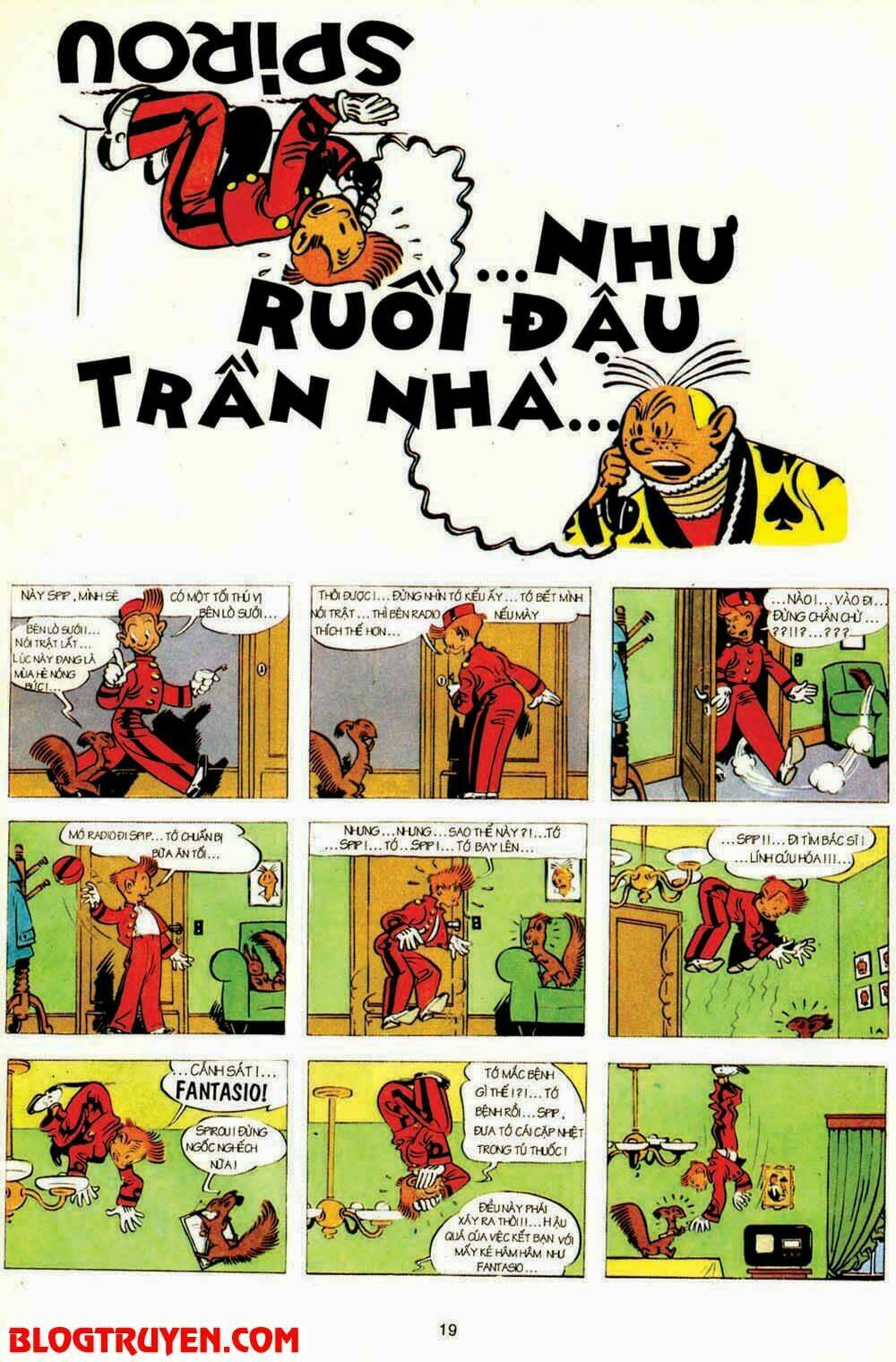 Spirou Và Fantasio - Trang 19