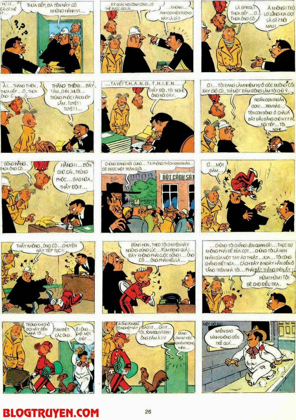 Spirou Và Fantasio - Trang 26