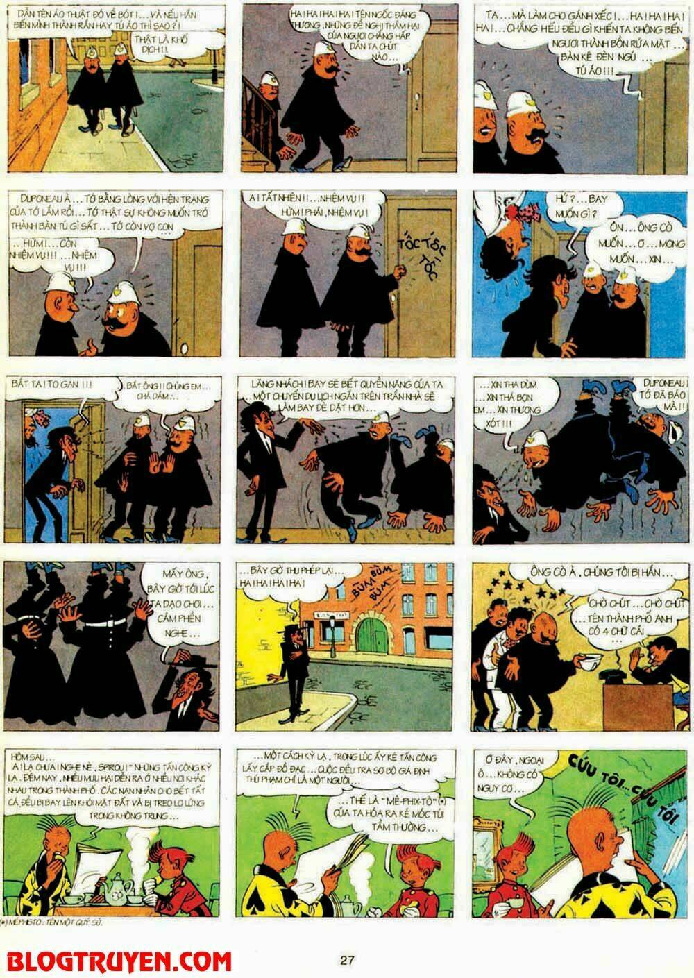 Spirou Và Fantasio - Trang 27