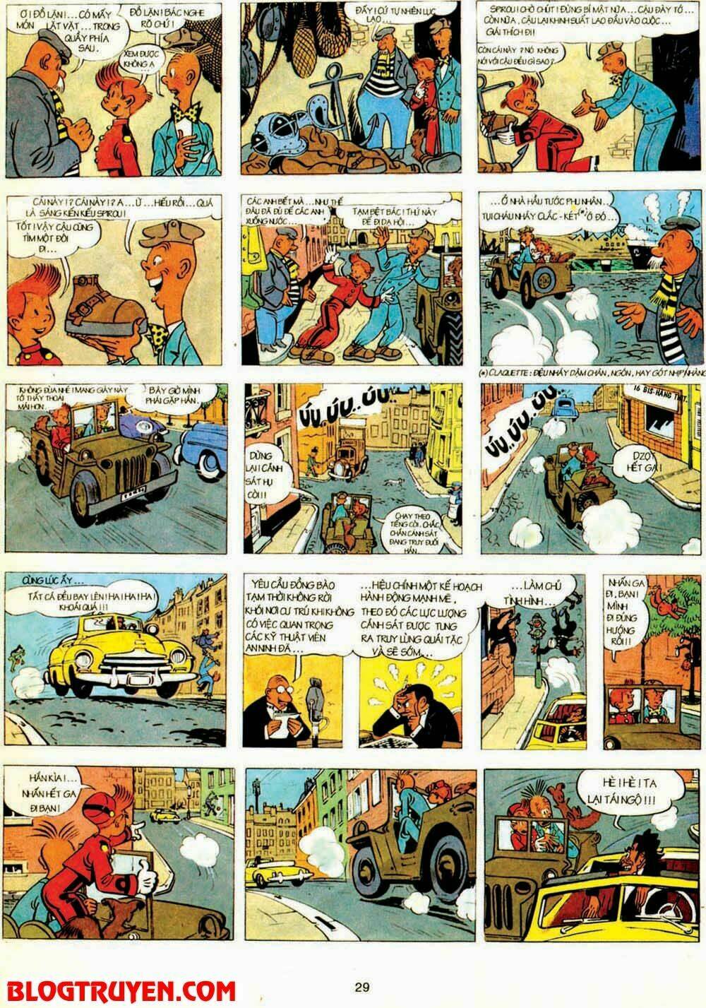 Spirou Và Fantasio - Trang 29