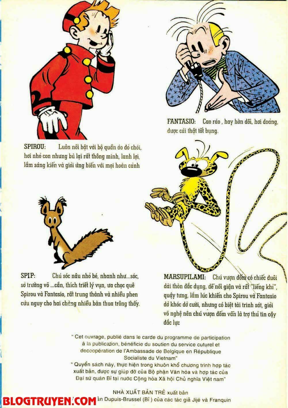 Spirou Và Fantasio - Trang 3