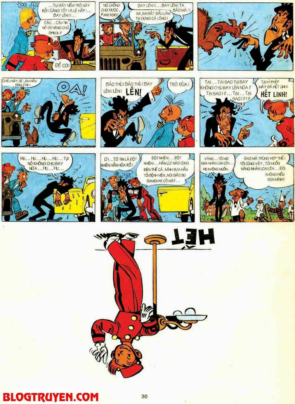 Spirou Và Fantasio - Trang 30