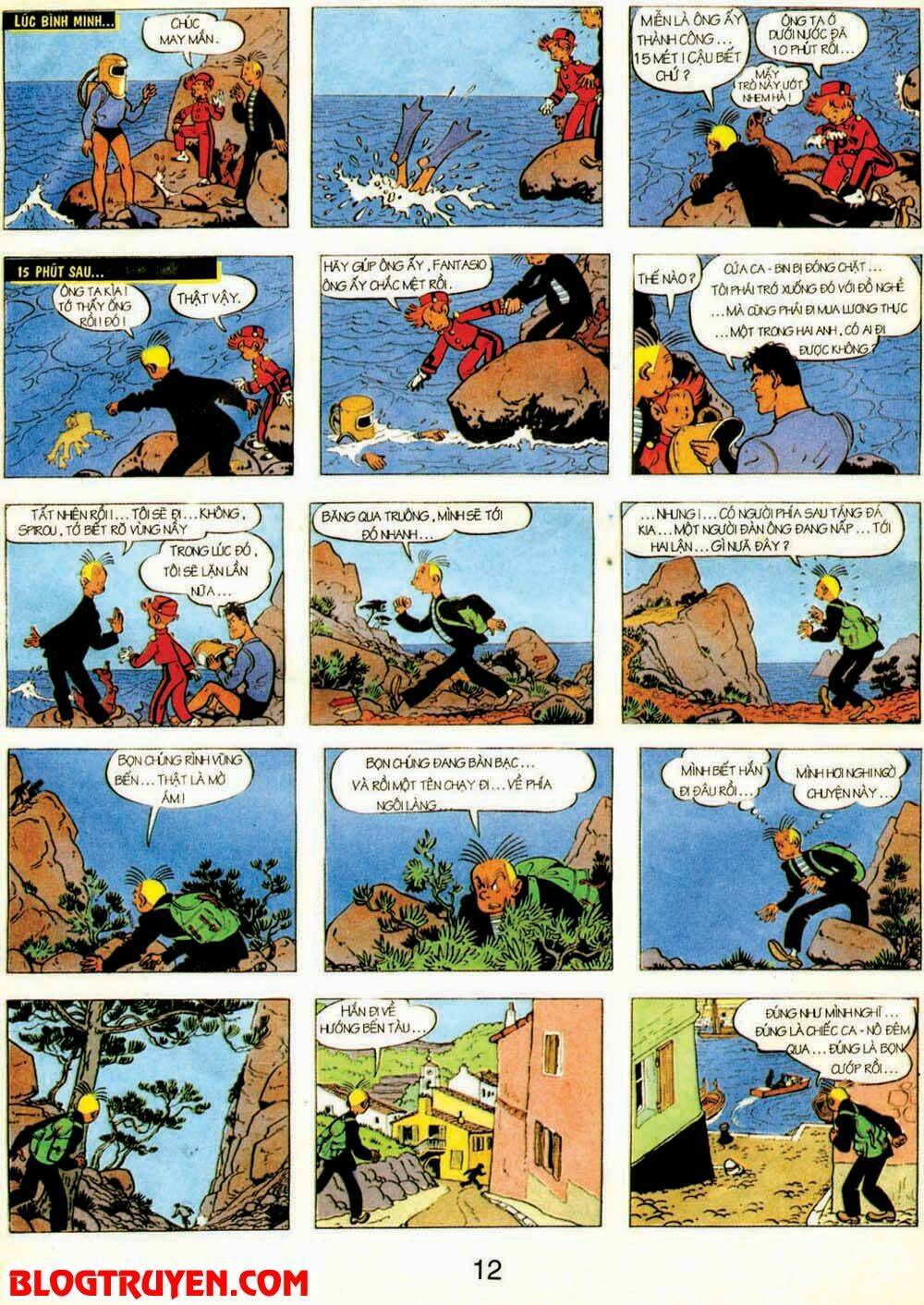 Spirou Và Fantasio - Trang 13