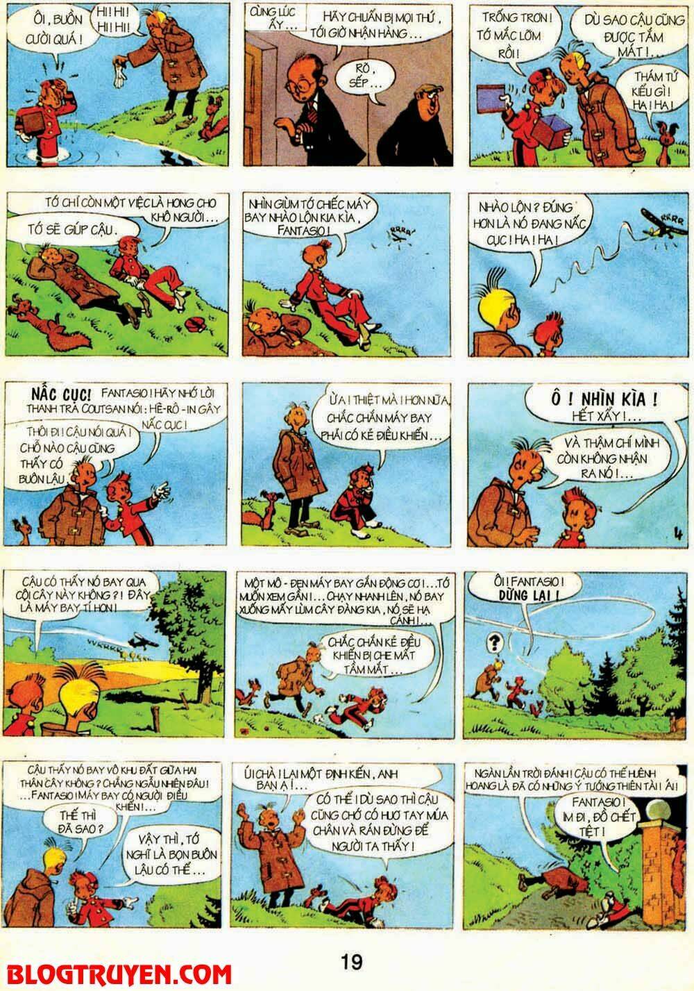 Spirou Và Fantasio - Trang 20