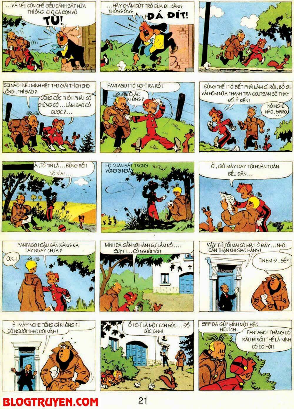 Spirou Và Fantasio - Trang 22