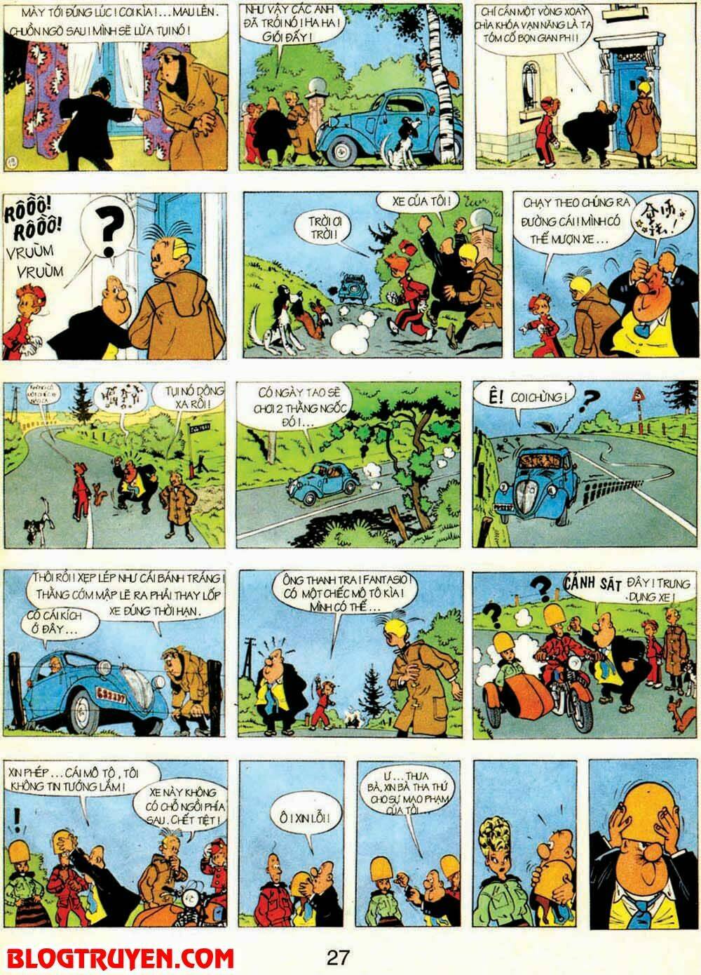 Spirou Và Fantasio - Trang 28