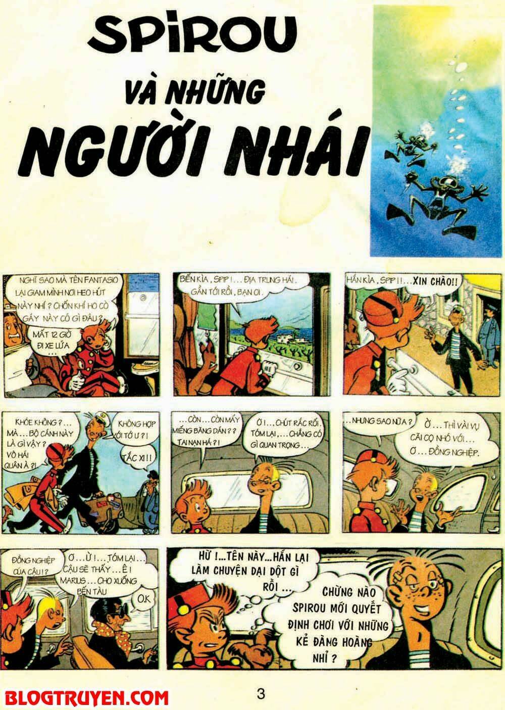 Spirou Và Fantasio - Trang 4