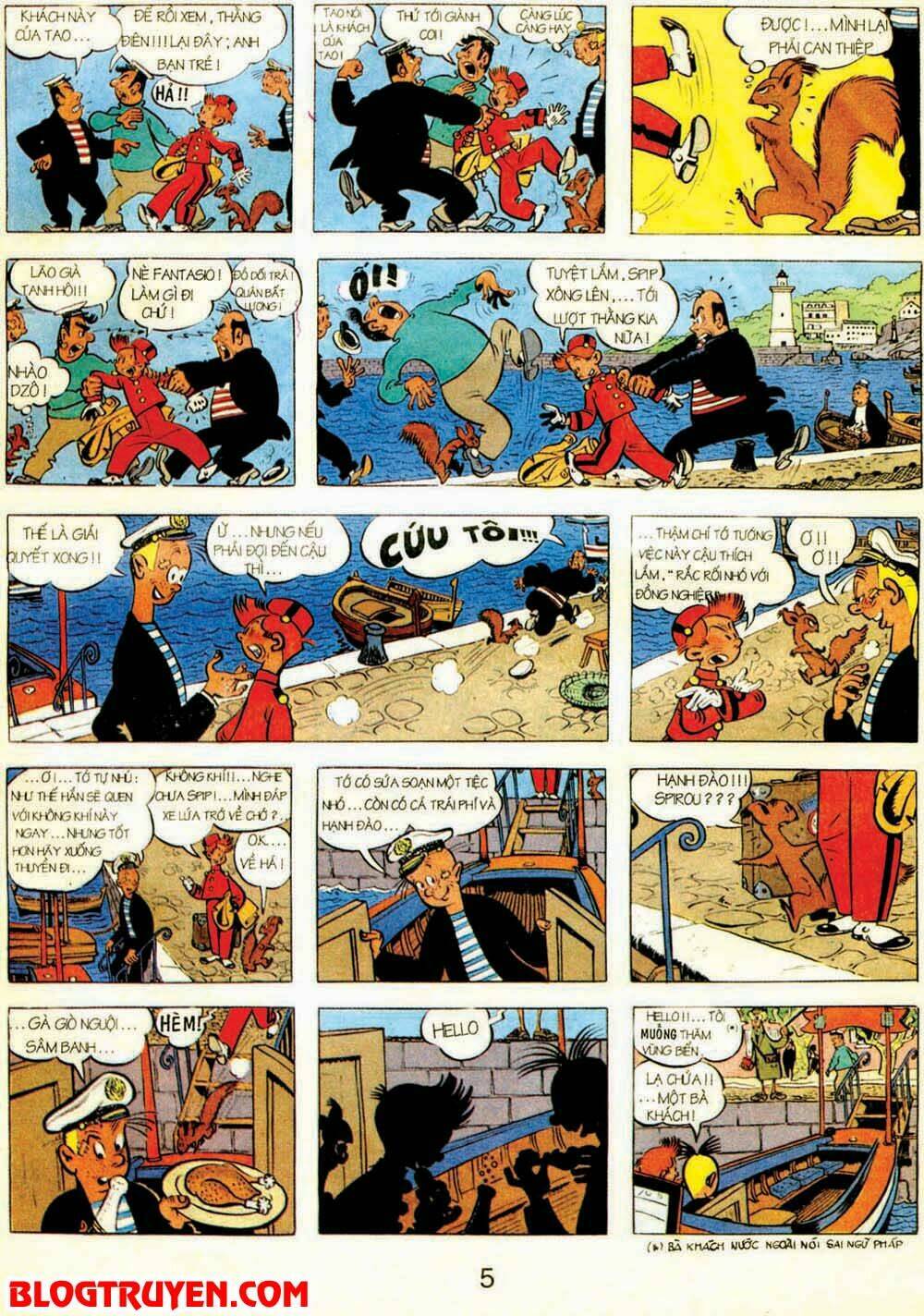 Spirou Và Fantasio - Trang 6