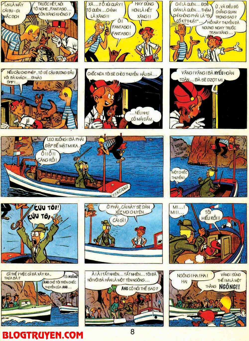 Spirou Và Fantasio - Trang 9