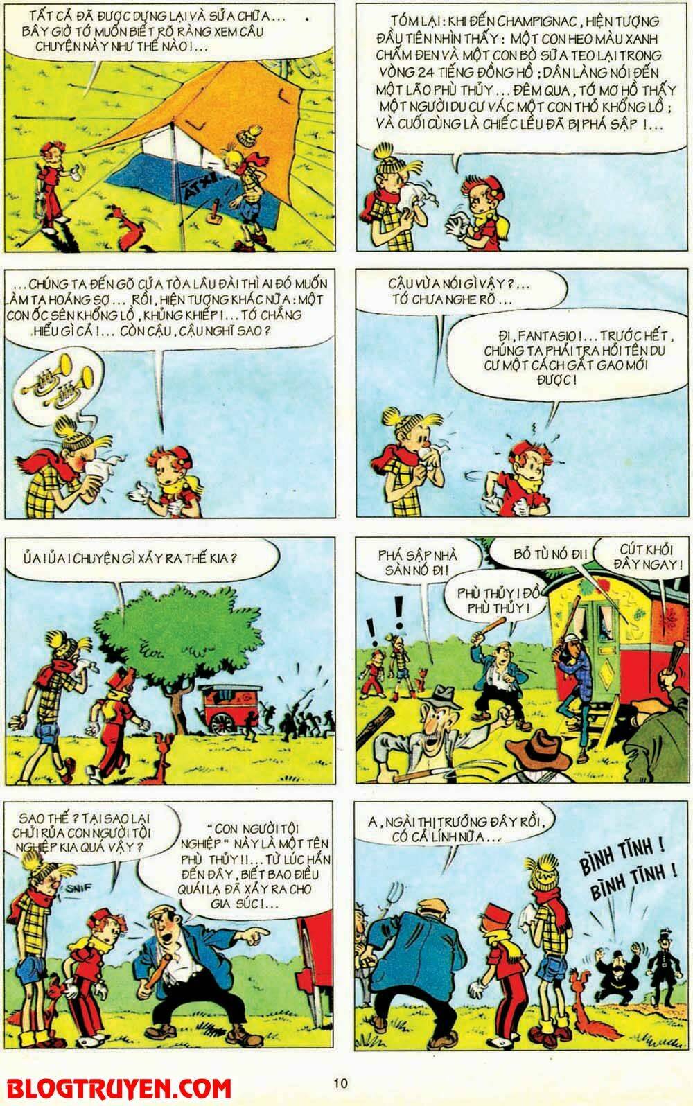 Spirou Và Fantasio - Trang 11