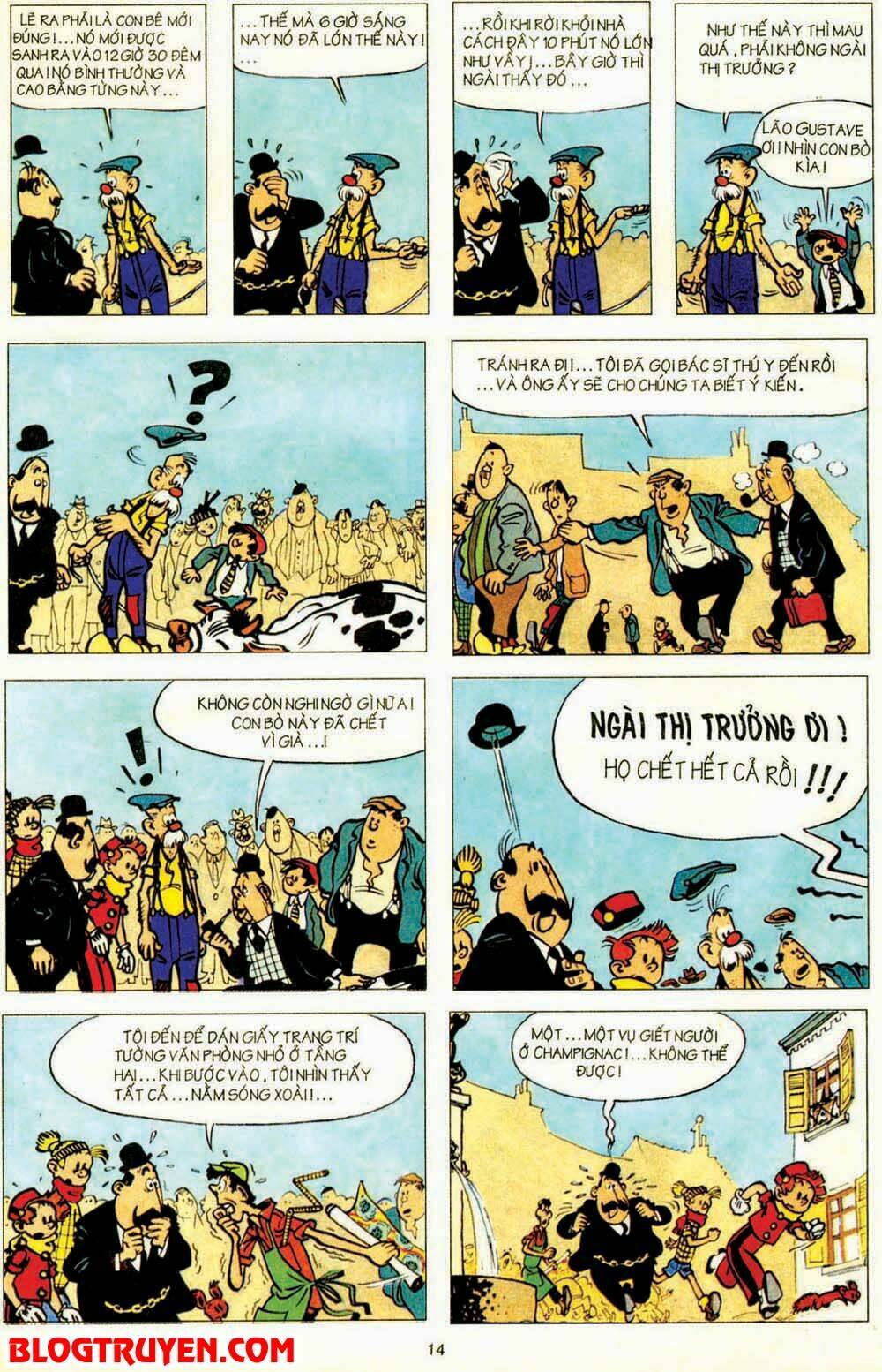 Spirou Và Fantasio - Trang 15