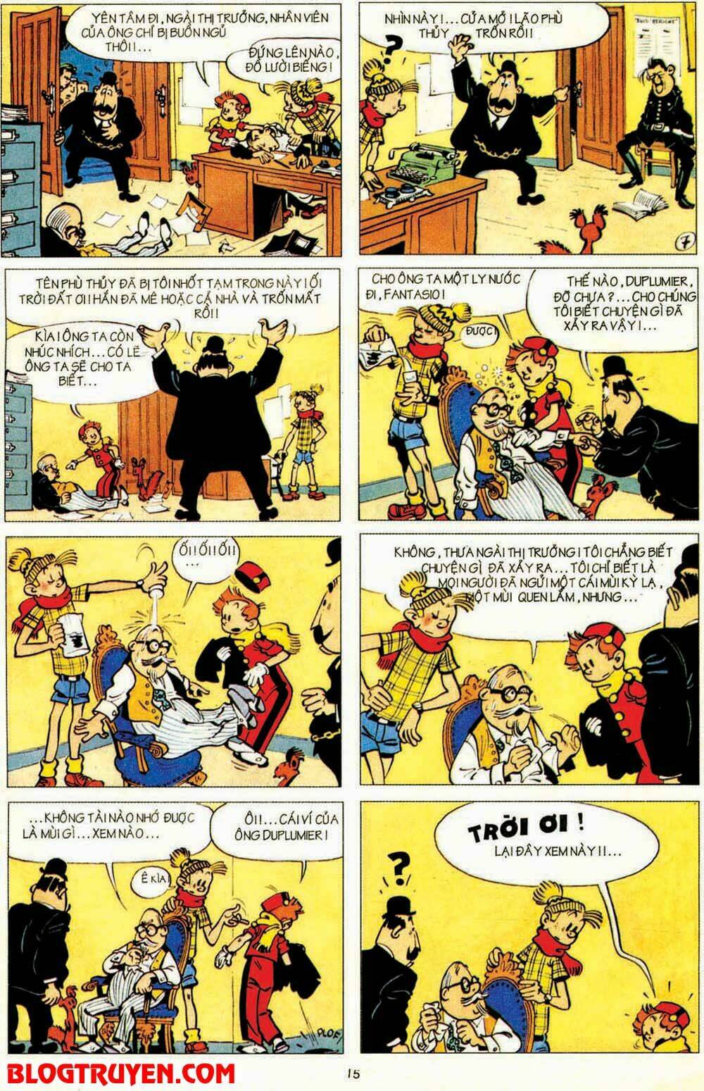 Spirou Và Fantasio - Trang 16