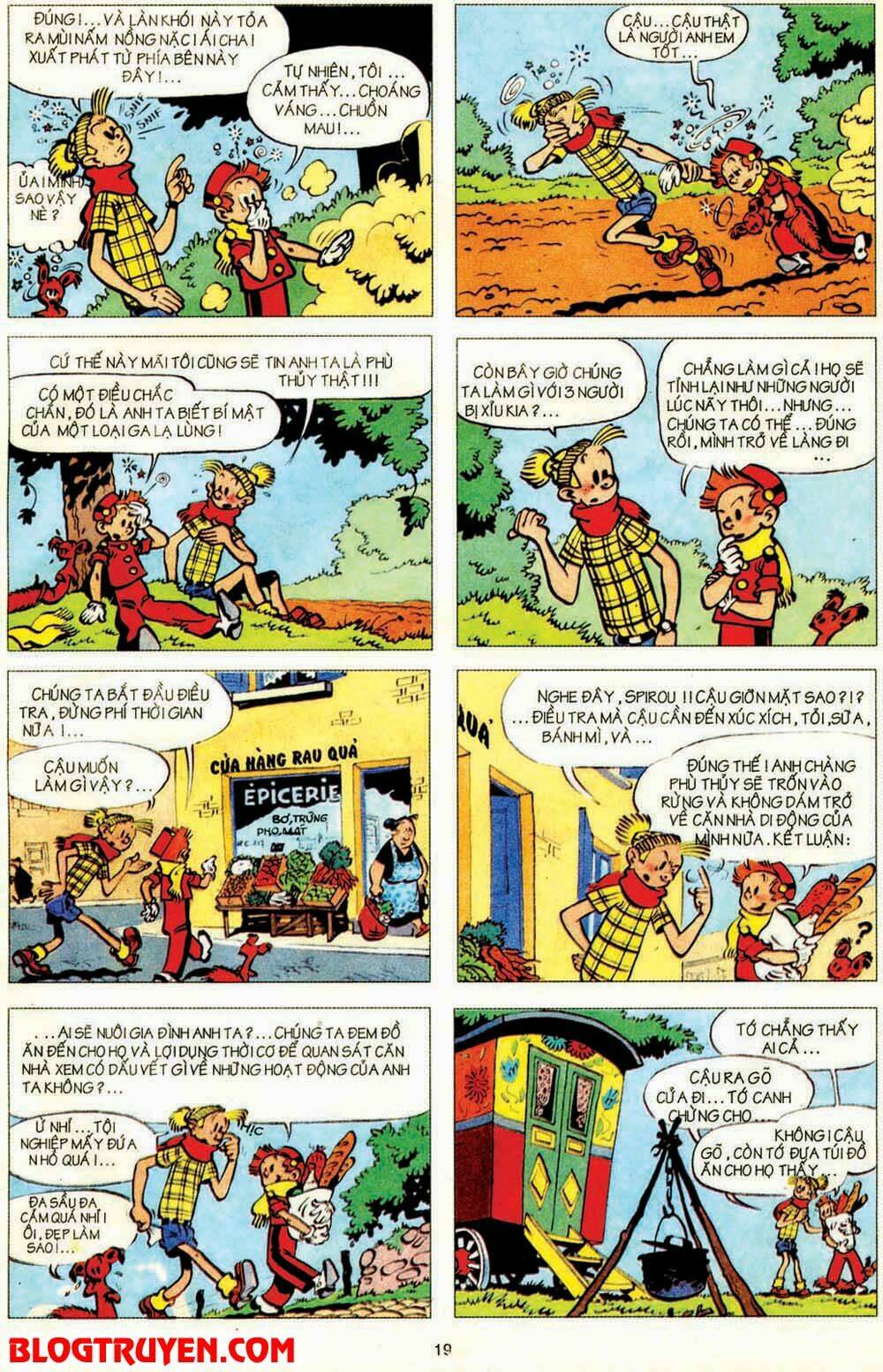 Spirou Và Fantasio - Trang 20