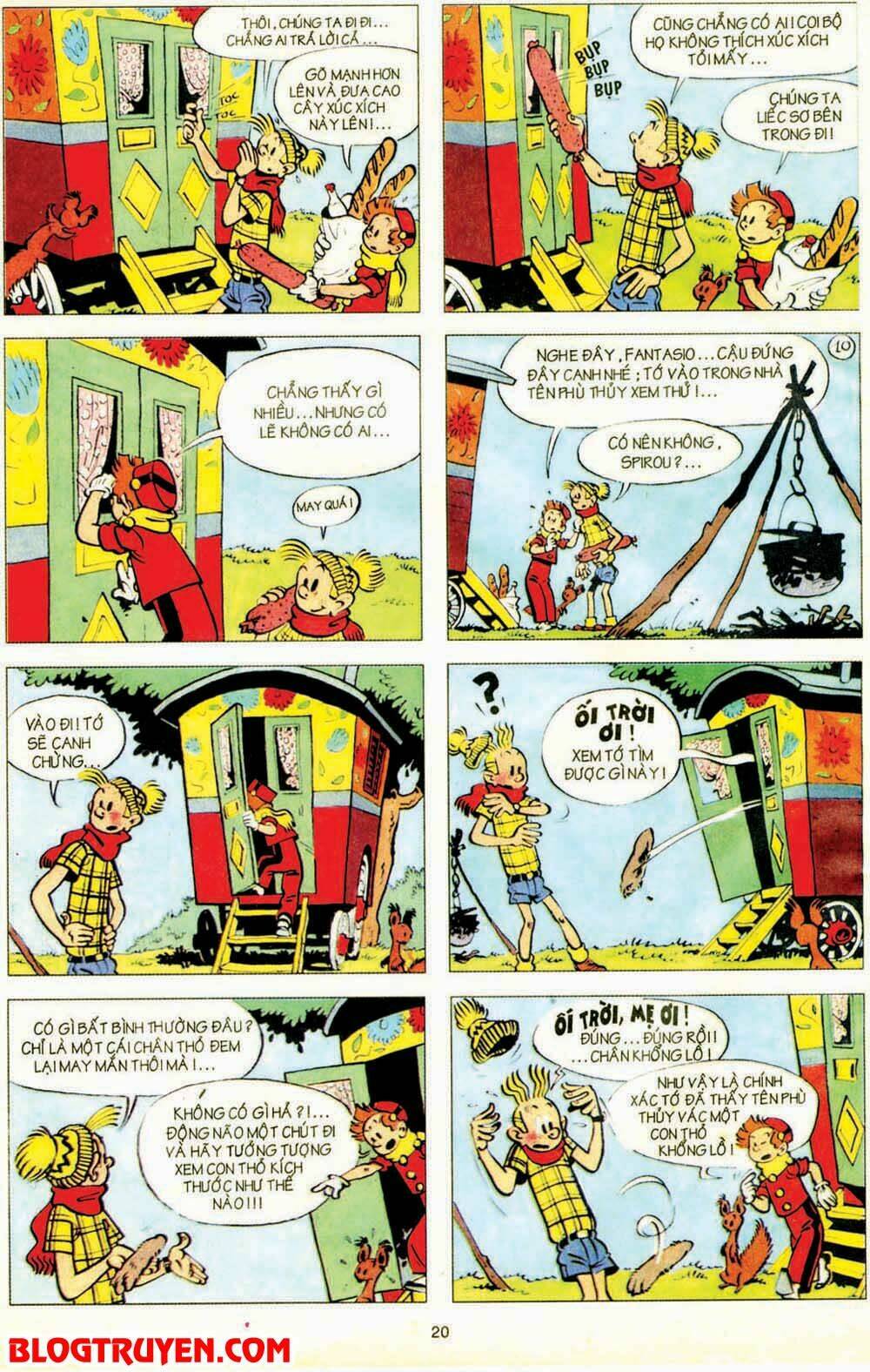 Spirou Và Fantasio - Trang 21