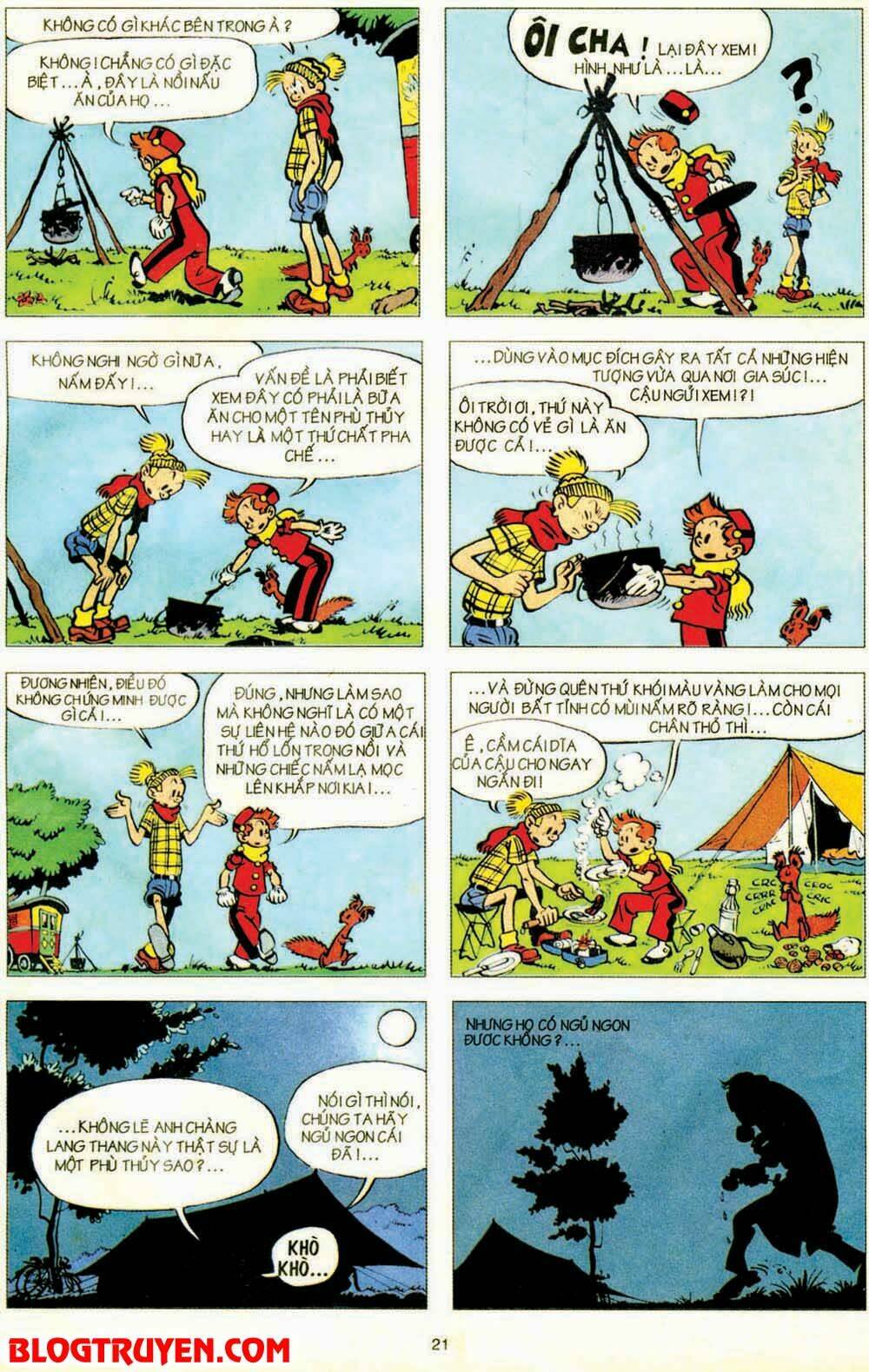 Spirou Và Fantasio - Trang 22