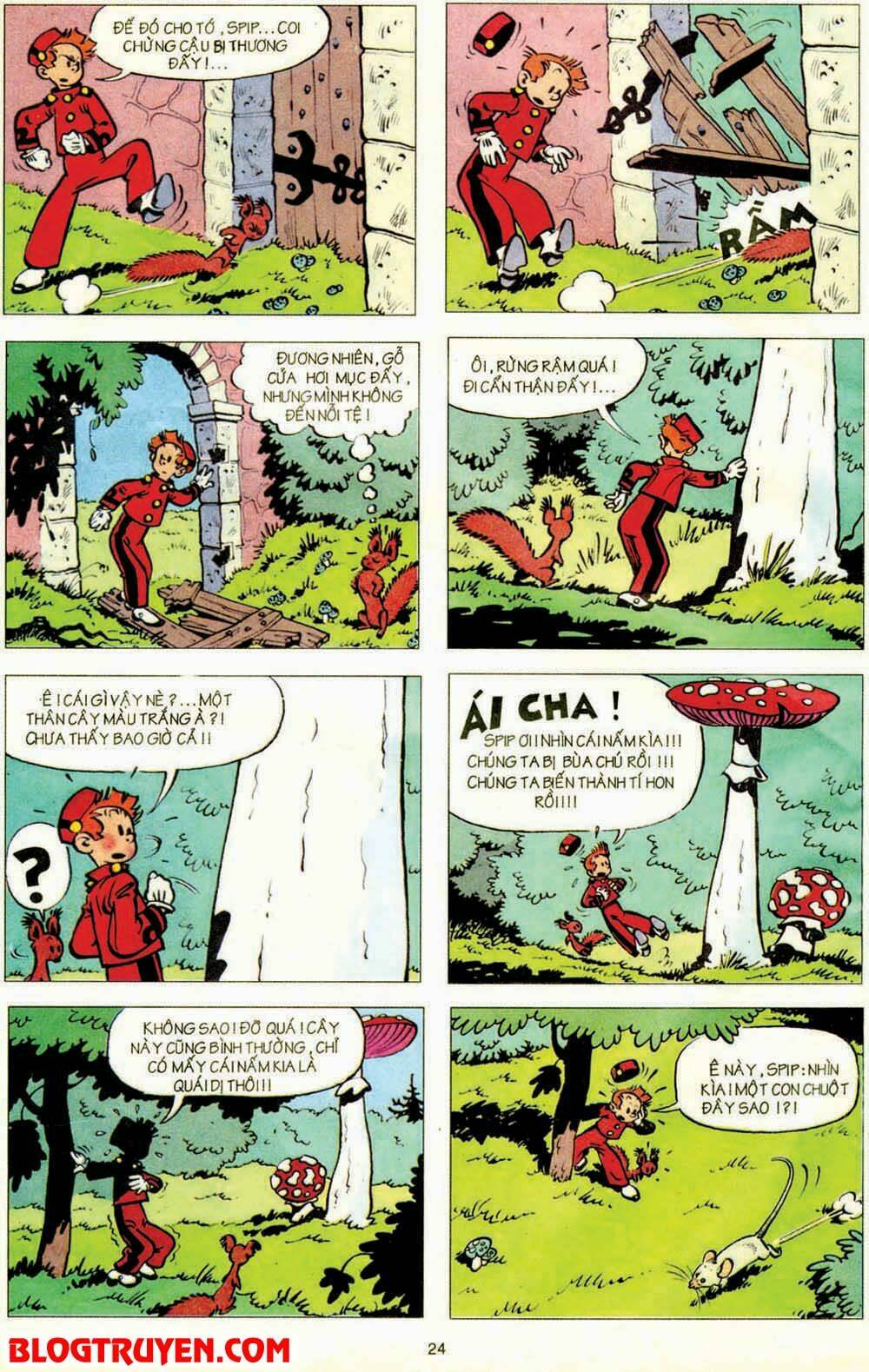 Spirou Và Fantasio - Trang 25