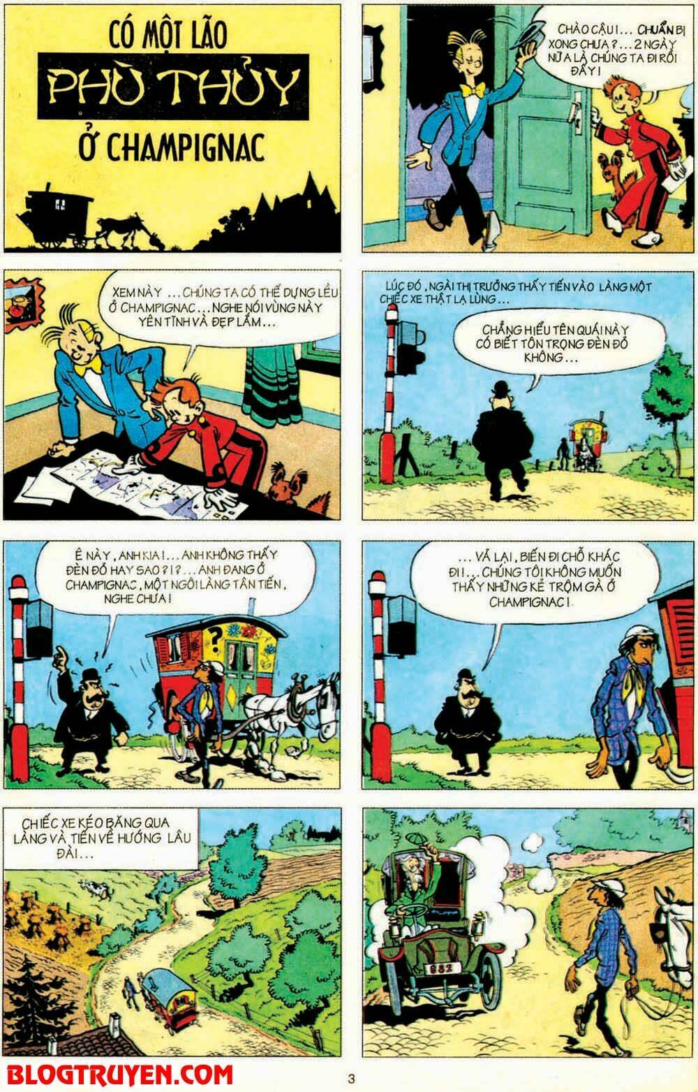 Spirou Và Fantasio - Trang 4