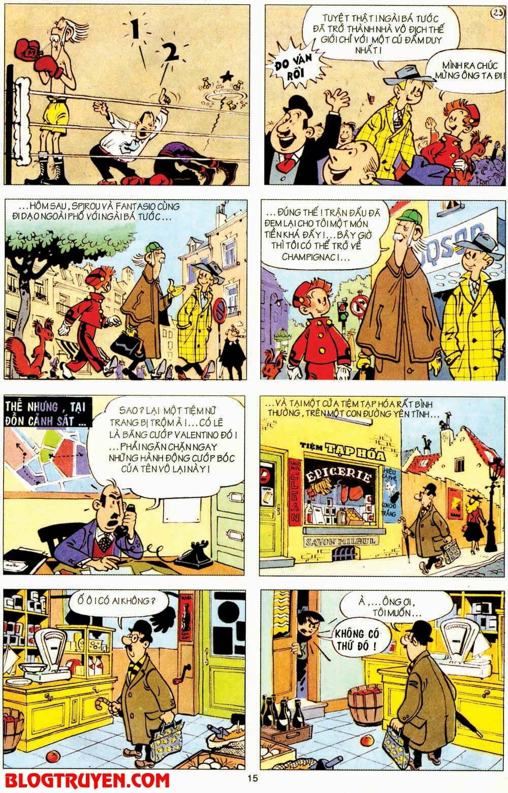 Spirou Và Fantasio - Trang 14