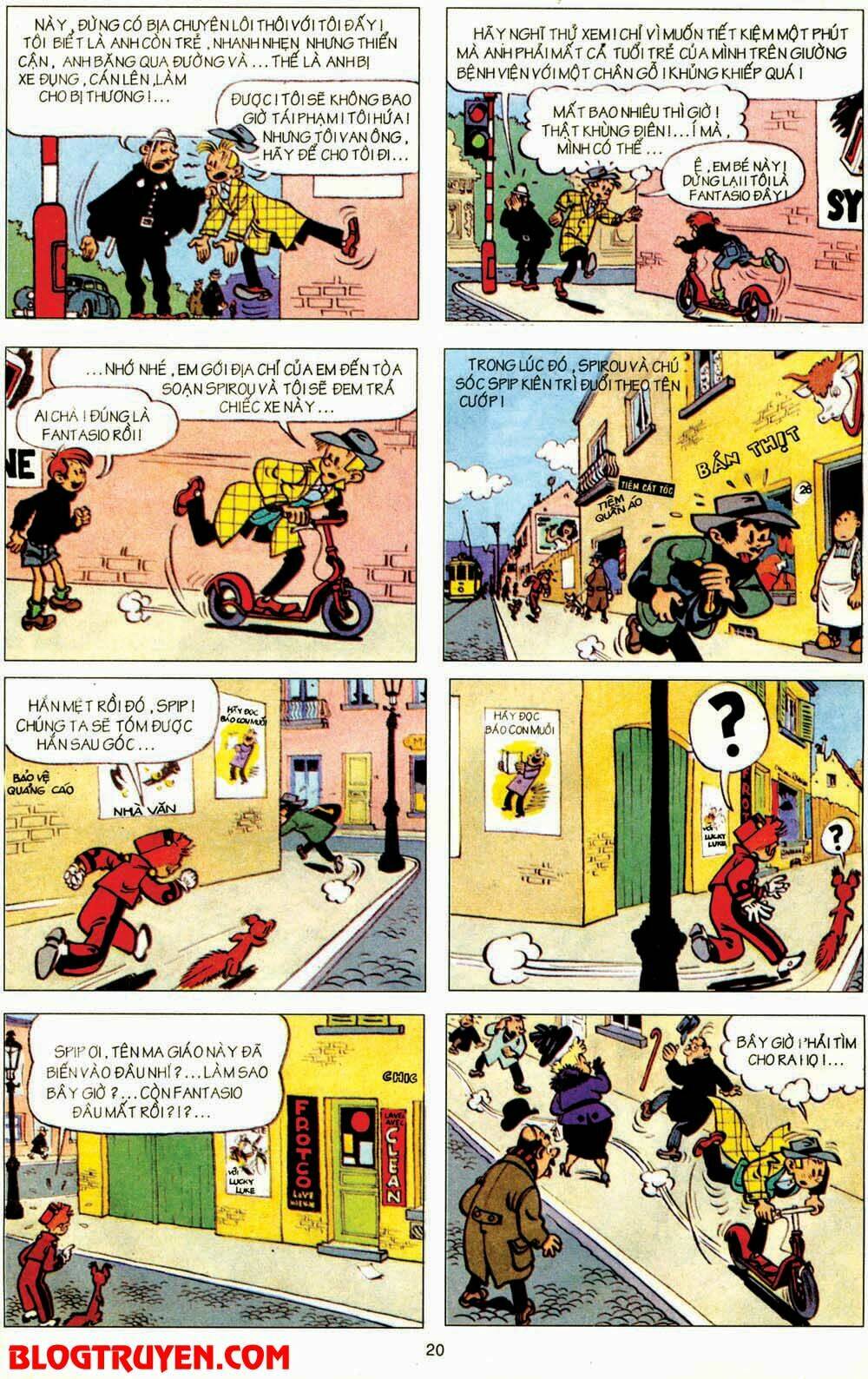 Spirou Và Fantasio - Trang 19