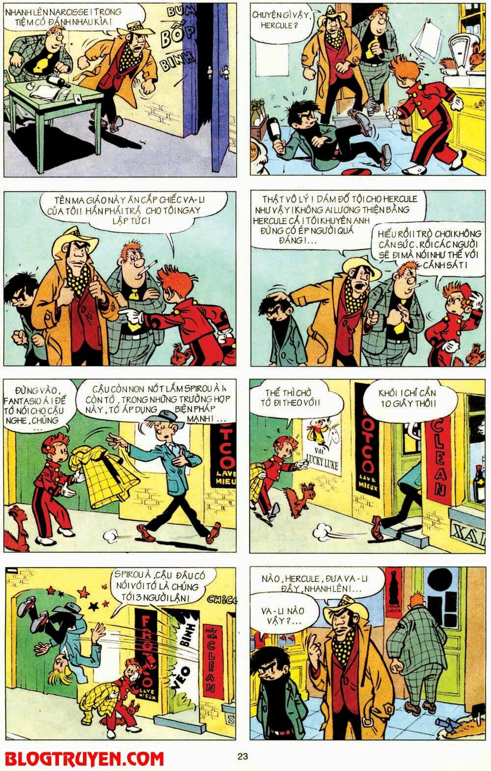 Spirou Và Fantasio - Trang 22