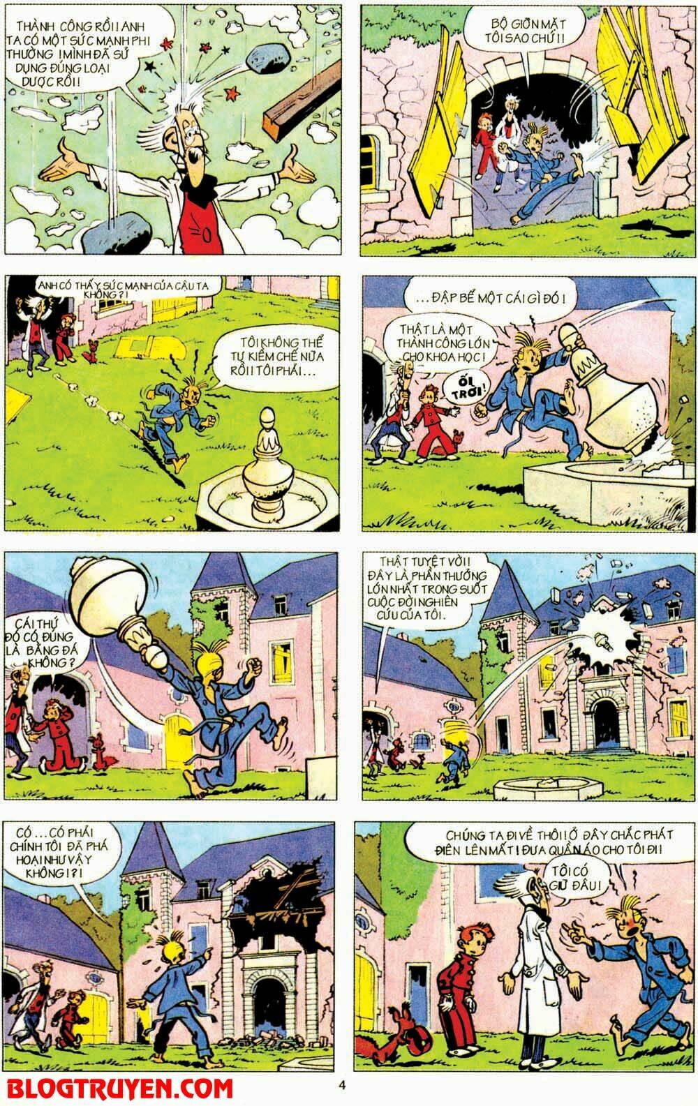 Spirou Và Fantasio - Trang 3