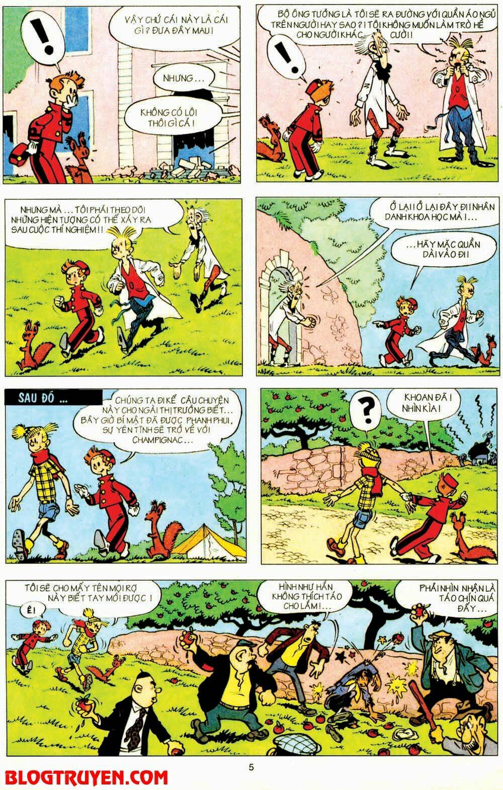 Spirou Và Fantasio - Trang 4