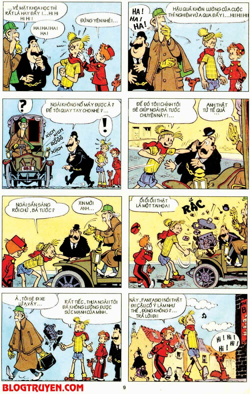 Spirou Và Fantasio - Trang 8