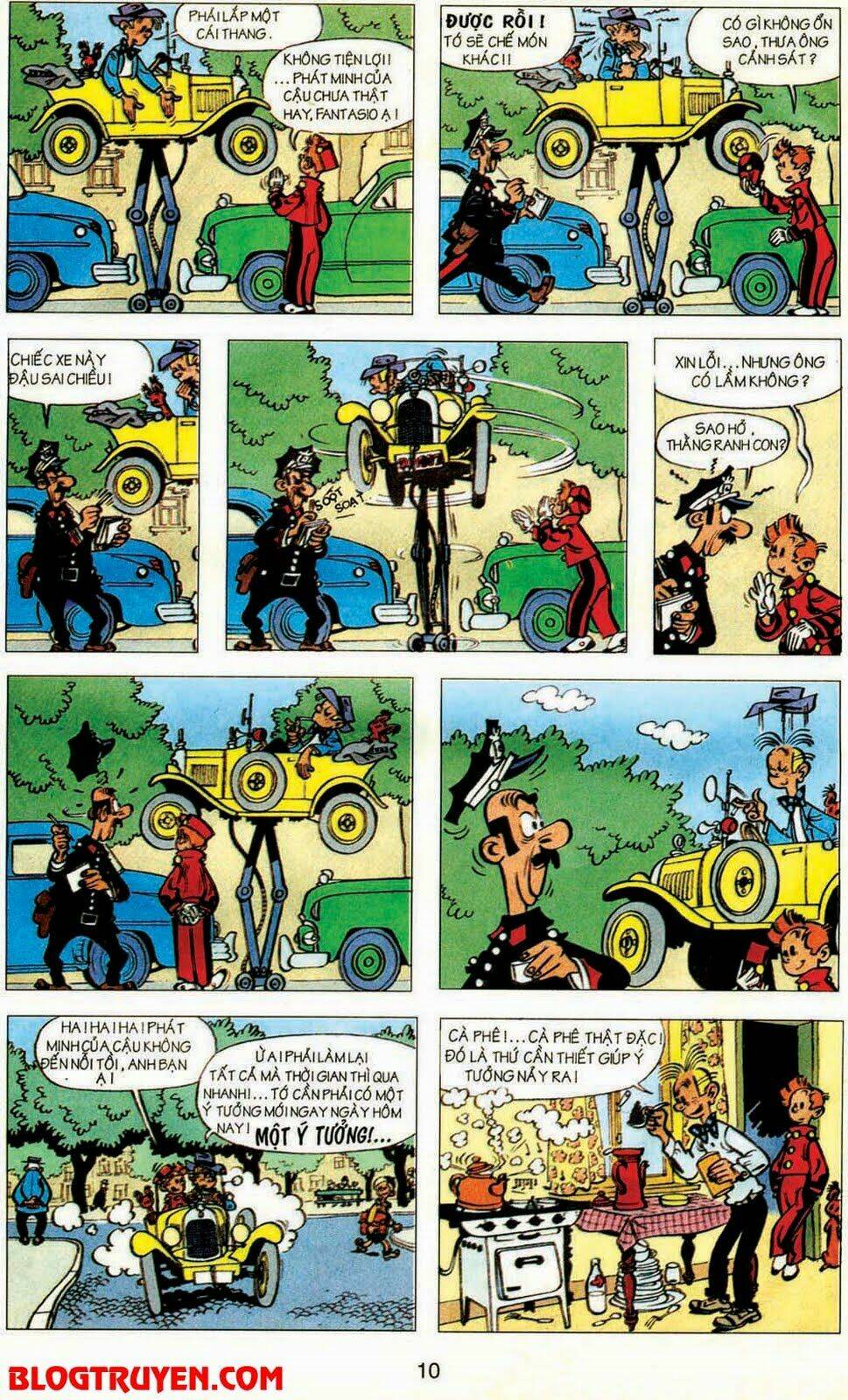 Spirou Và Fantasio - Trang 10