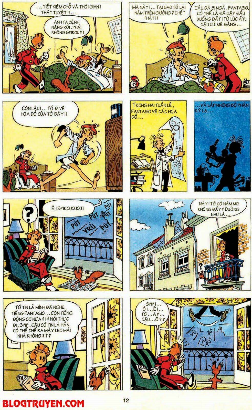 Spirou Và Fantasio - Trang 12