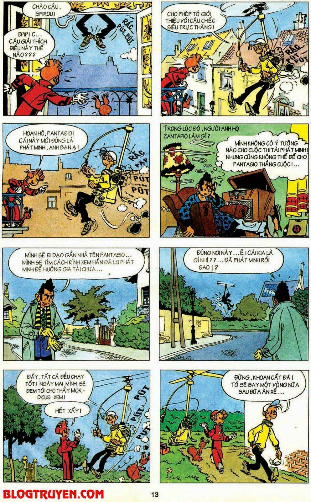 Spirou Và Fantasio - Trang 13