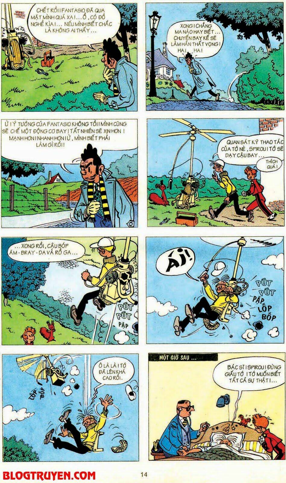 Spirou Và Fantasio - Trang 14