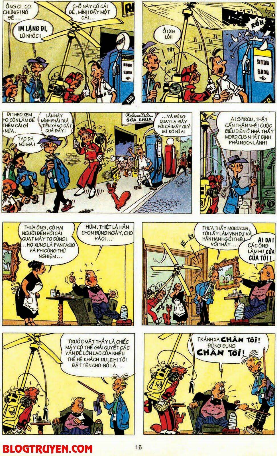 Spirou Và Fantasio - Trang 16