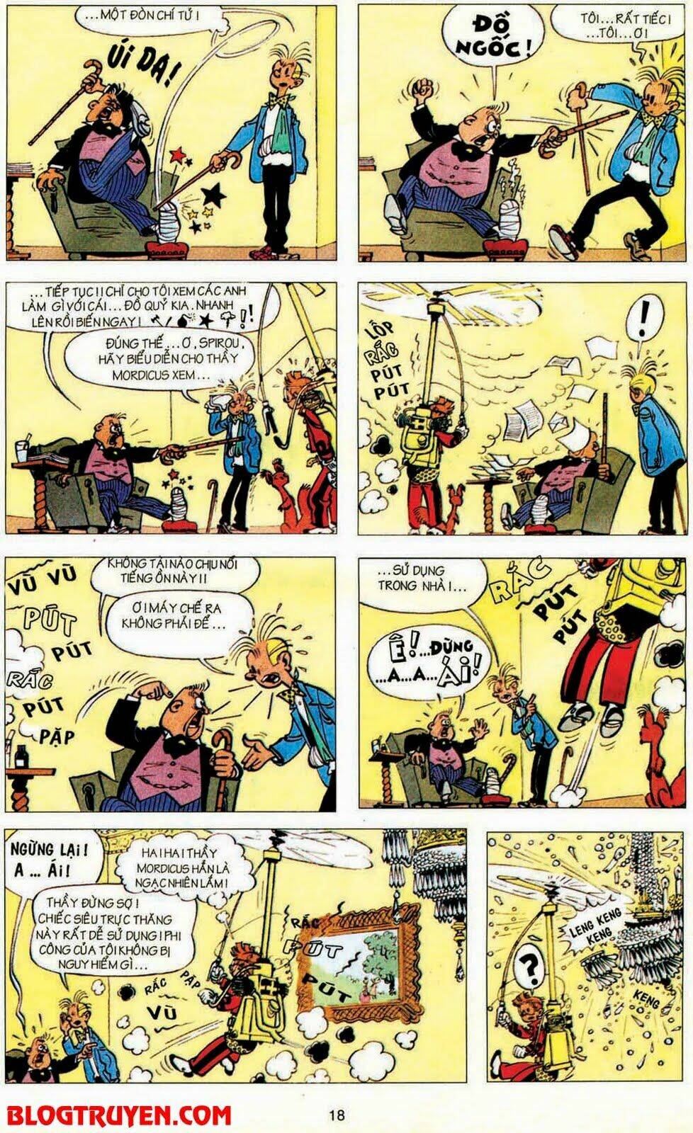 Spirou Và Fantasio - Trang 18