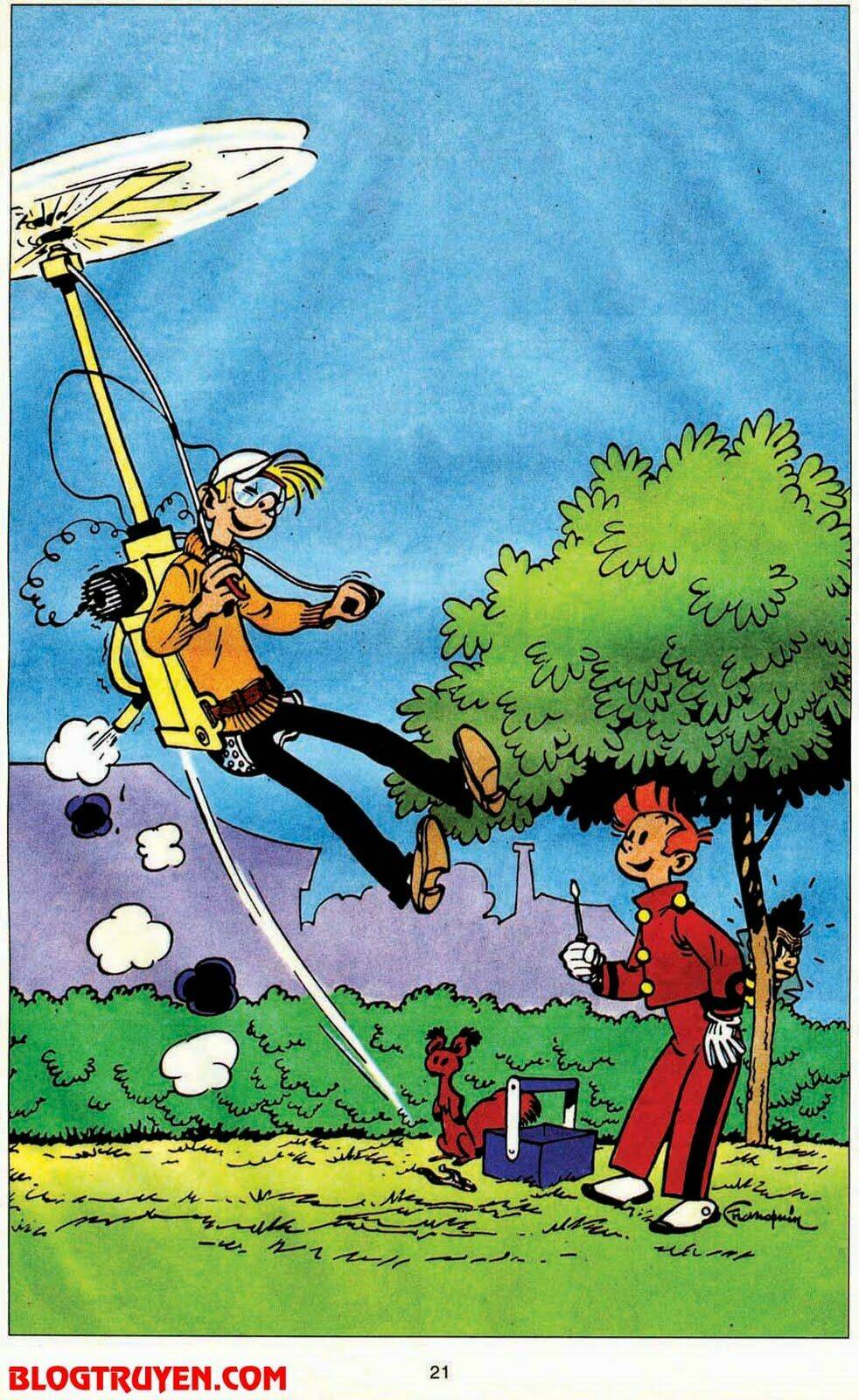 Spirou Và Fantasio - Trang 21