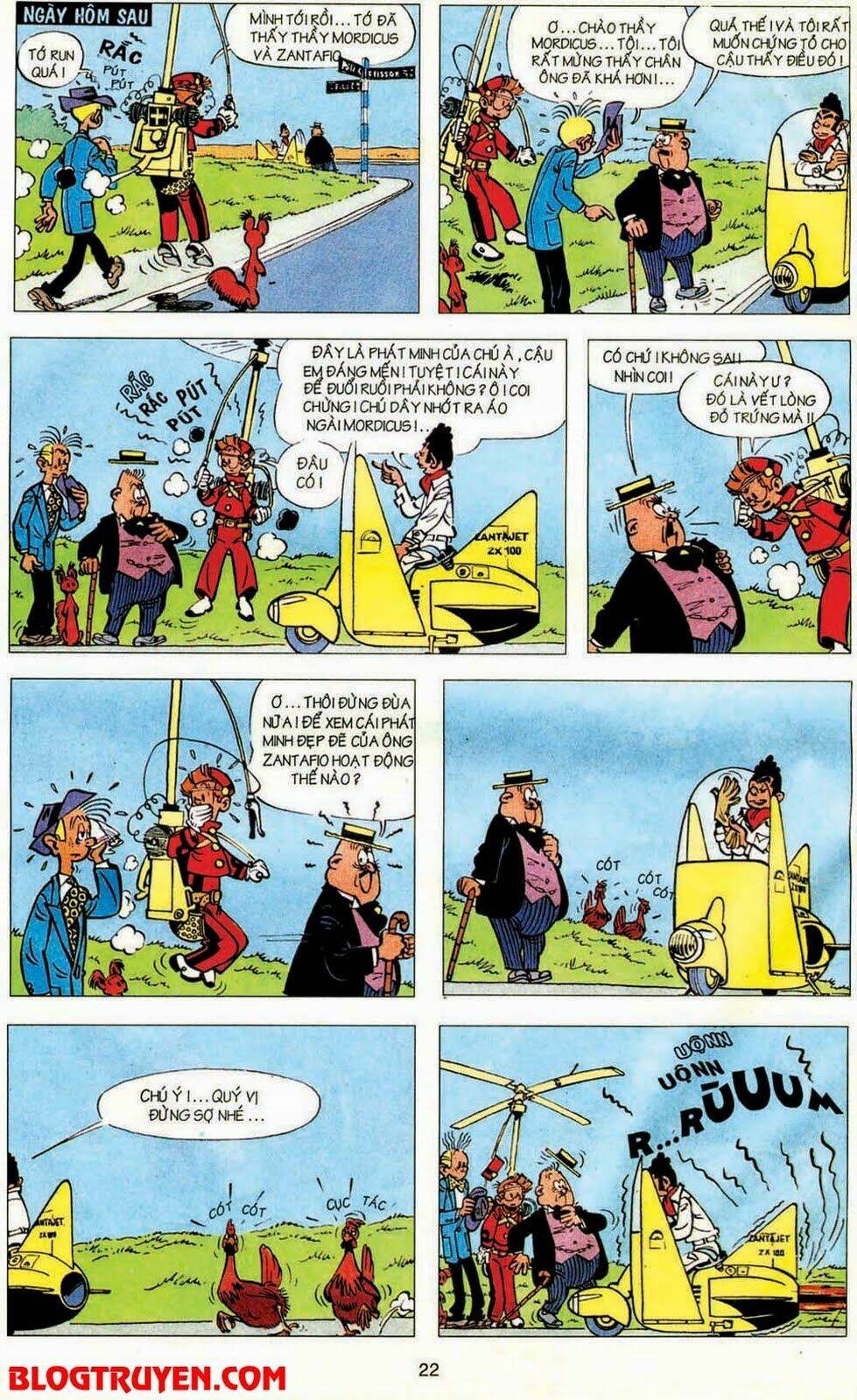 Spirou Và Fantasio - Trang 22