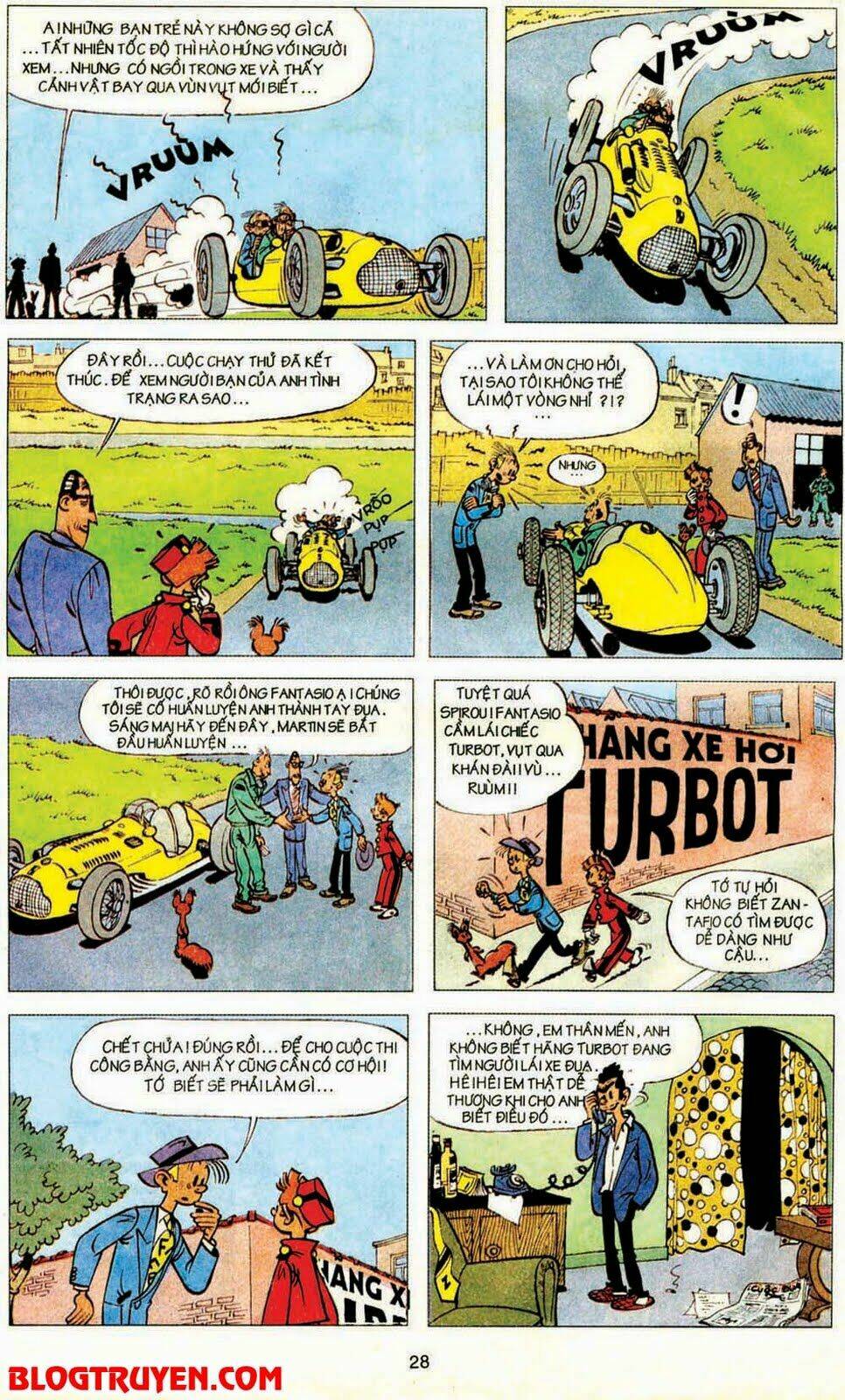 Spirou Và Fantasio - Trang 28