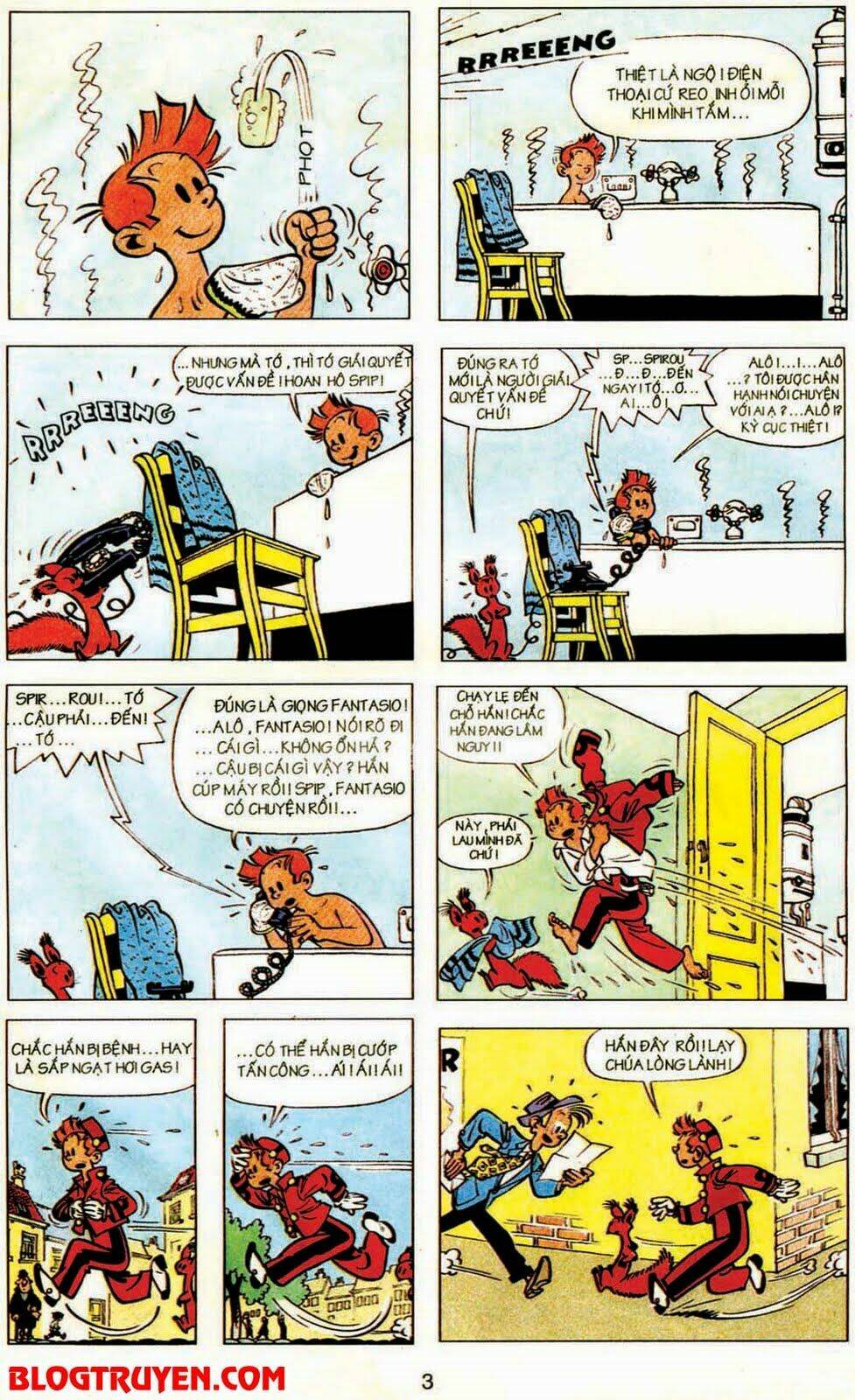 Spirou Và Fantasio - Trang 3