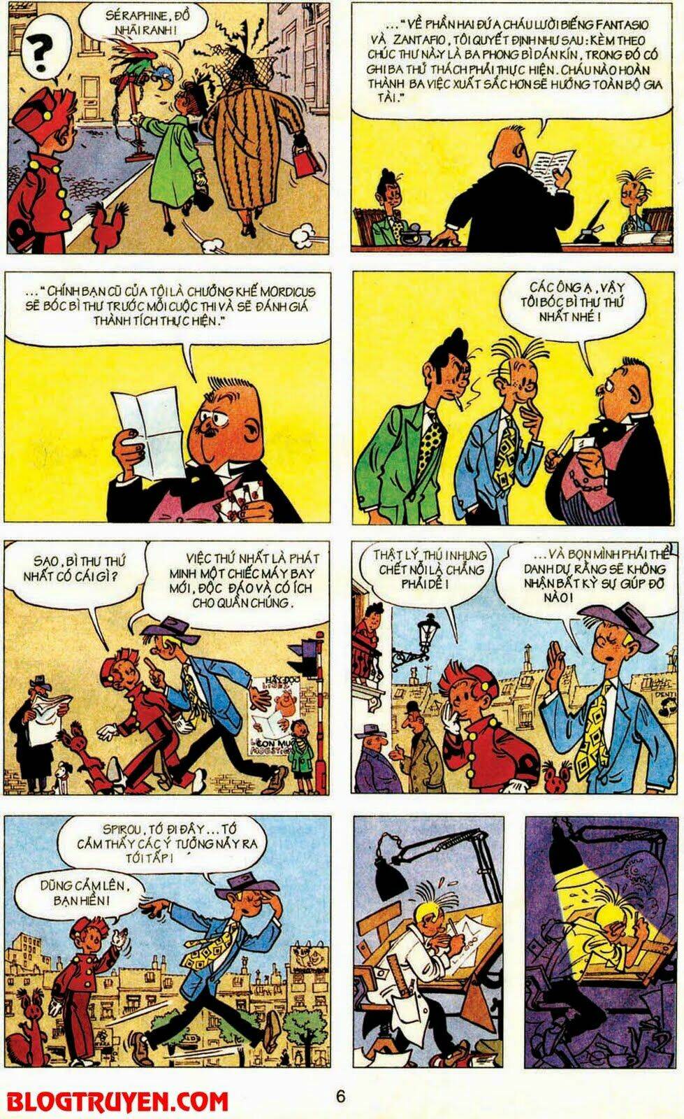 Spirou Và Fantasio - Trang 6