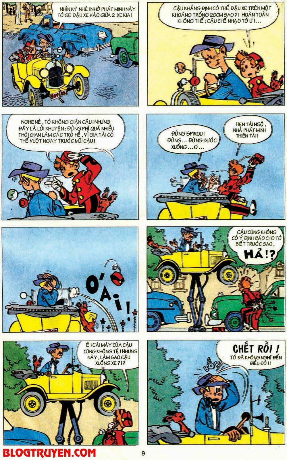 Spirou Và Fantasio - Trang 9