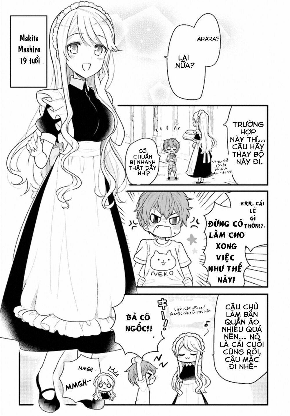 Tekito Na Maid No Oneesan & Erasou De Ichizu Na Botchan - Trang 5