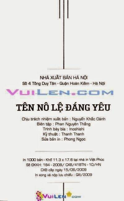 Tên Nô Lệ Đáng Yêu - Trang 1