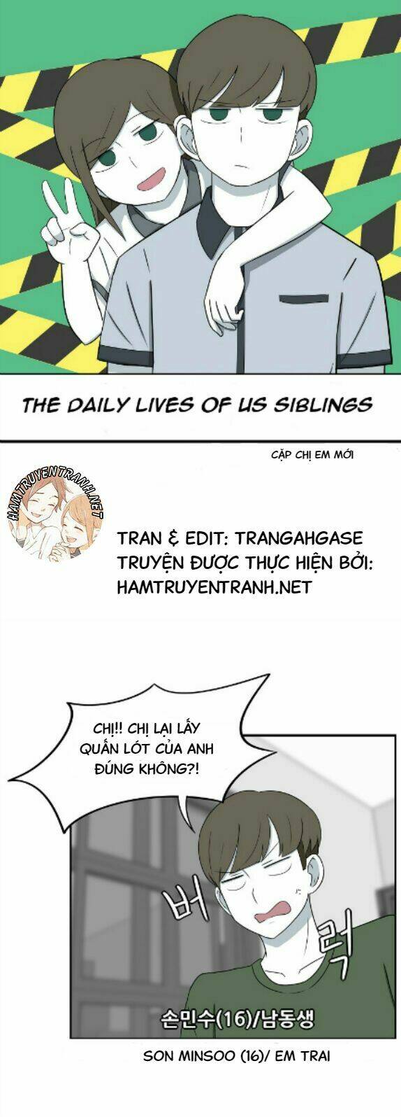 The Daily Lives Of Us Sibling - Trang 1