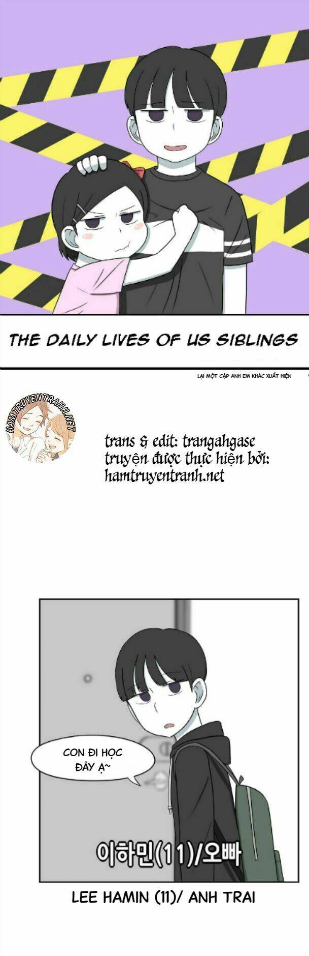 The Daily Lives Of Us Sibling - Trang 1